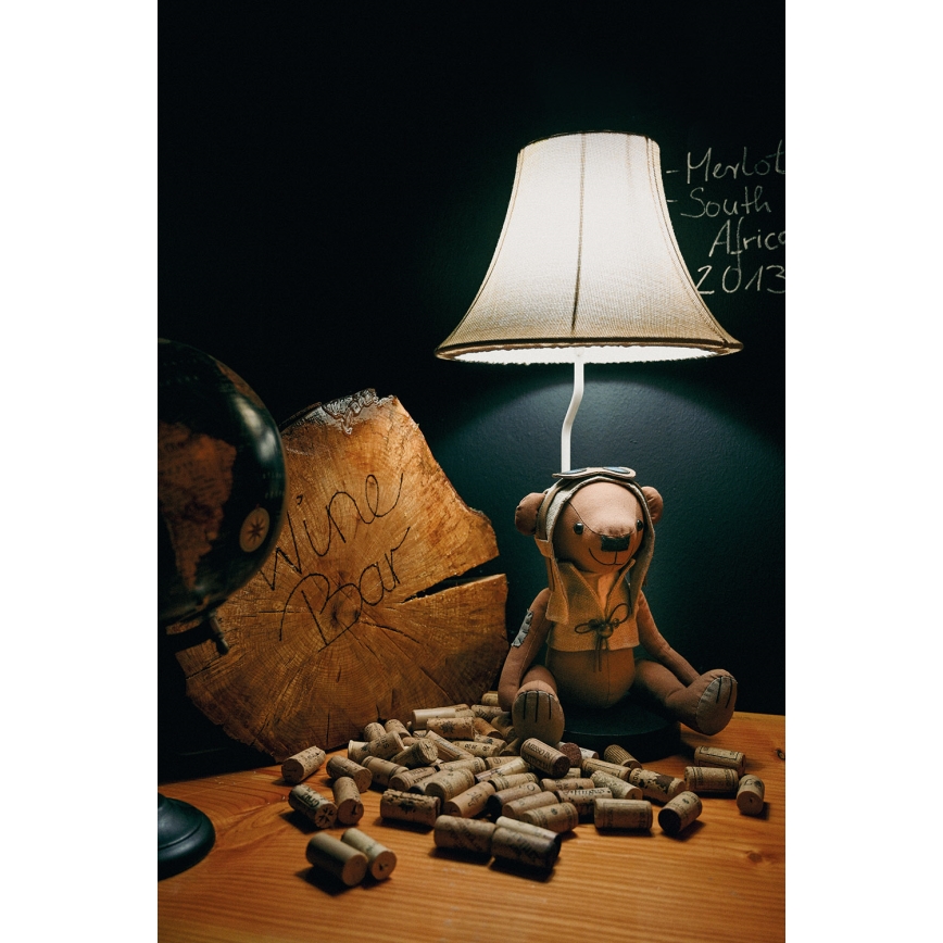 Happy Lamps - LED Детска настолна лампа CHARLES LED/5,4W/230V мечка