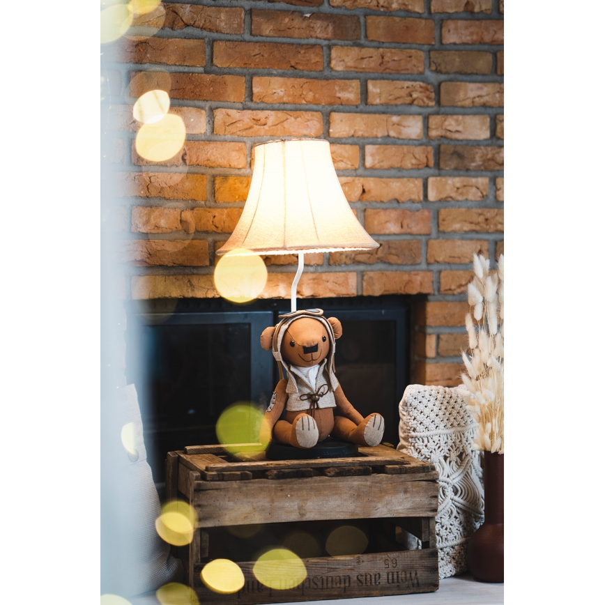 Happy Lamps - LED Детска настолна лампа CHARLES LED/5,4W/230V мечка