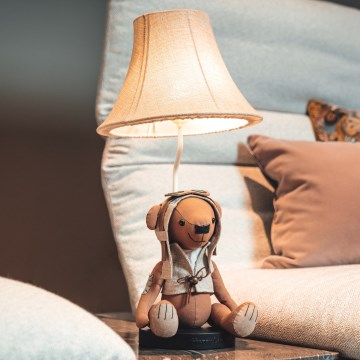 Happy Lamps - LED Детска настолна лампа CHARLES LED/5,4W/230V мечка