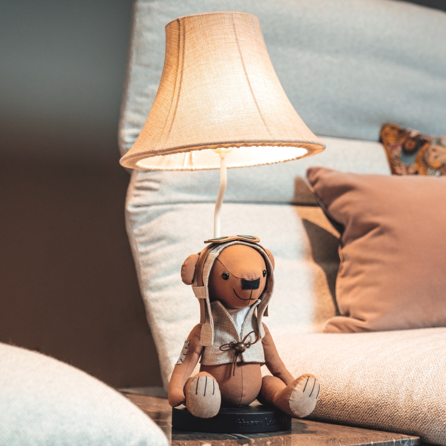 Happy Lamps - LED Детска настолна лампа CHARLES LED/5,4W/230V мечка