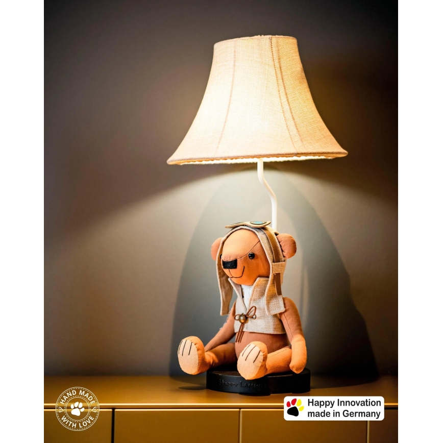 Happy Lamps - LED Детска настолна лампа CHARLES LED/5,4W/230V мечка