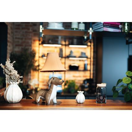 Happy Lamps - LED Детска настолна лампа WALDI LED/5,4W/230V дакел
