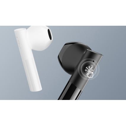 Haylou - Водоустойчиви безжични слушалки GT6 Bluetooth IPX4 черни