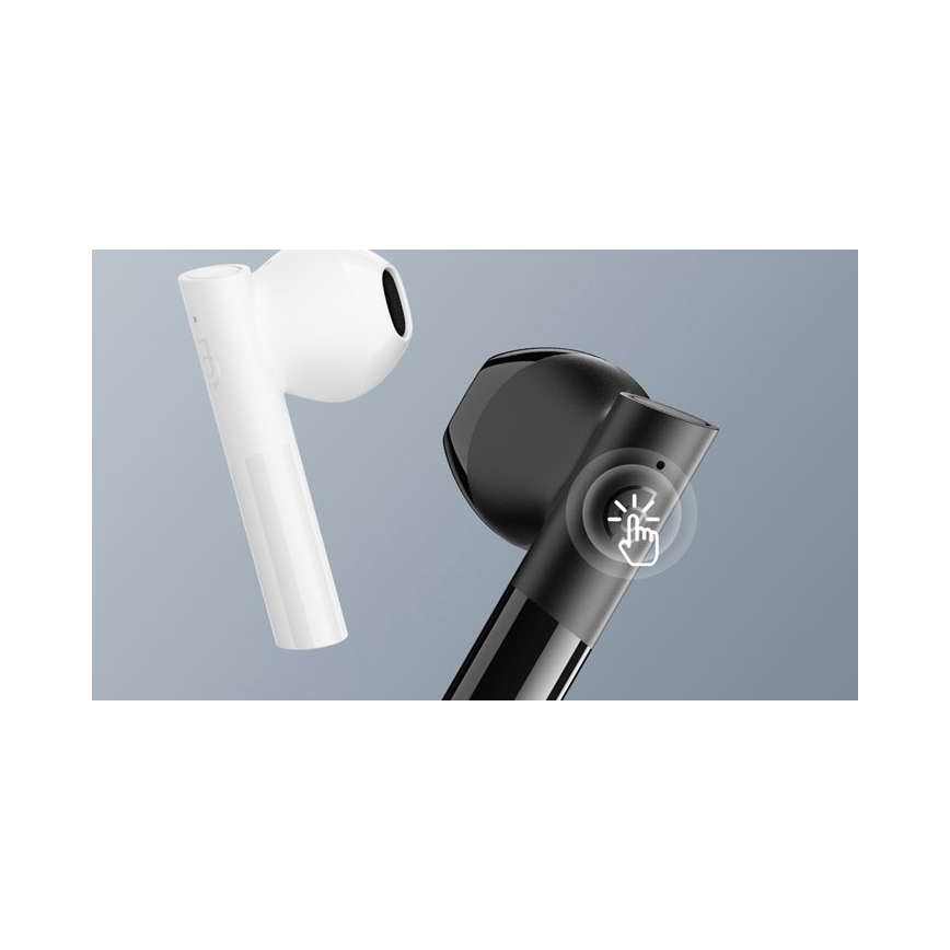 Haylou - Водоустойчиви безжични слушалки GT6 Bluetooth IPX4 черни