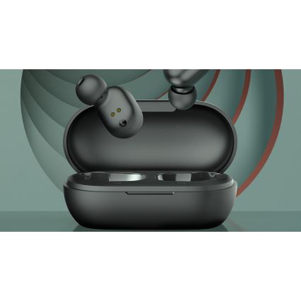 Haylou - Водоустойчиви безжични слушалки GT1 Plus Bluetooth черни