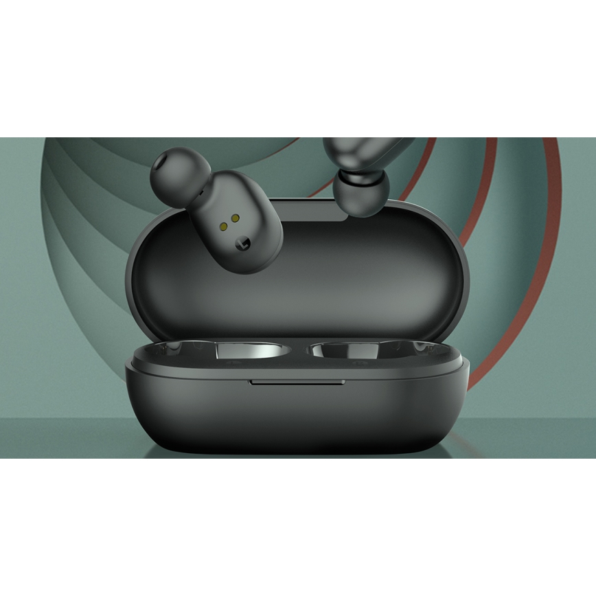 Haylou - Водоустойчиви безжични слушалки GT1 Plus Bluetooth черни