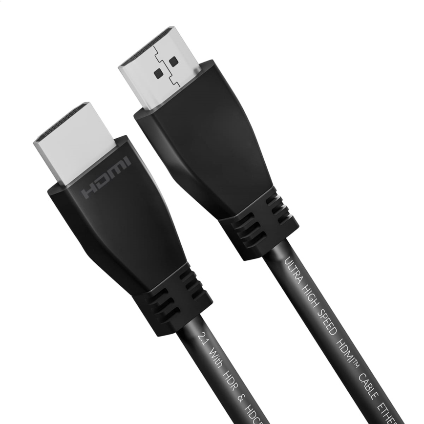 HDMI кабел с Ethernet 2.1 8K 2m черен