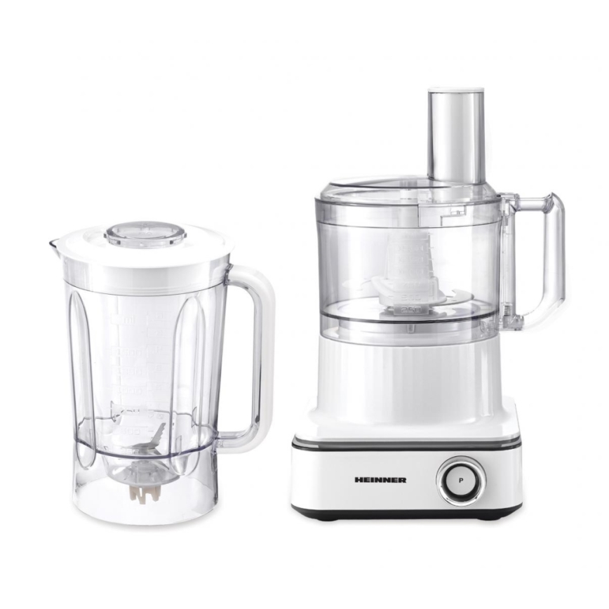 Heinner HFP-K1000WP - Кухненски робот 1000W/230V бял
