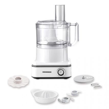 Heinner HFP-K1000WP - Кухненски робот 1000W/230V бял