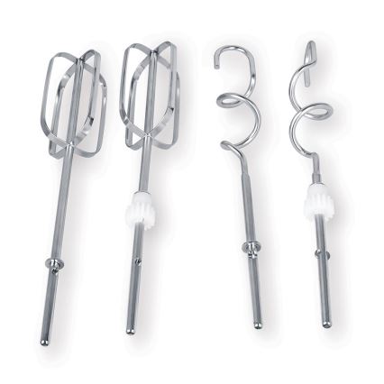 Heinner HMBR-300W - Ръчен миксер с въртяща се купа, 300 W/230 V, бял