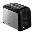 Heinner HTP-700BKSS - Тостер за 2 филийки 700W/230V черен/матов хром