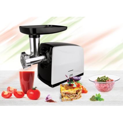 Heinner MG-2100BKWH - Месомелачка 2100W/230V черна/бяла