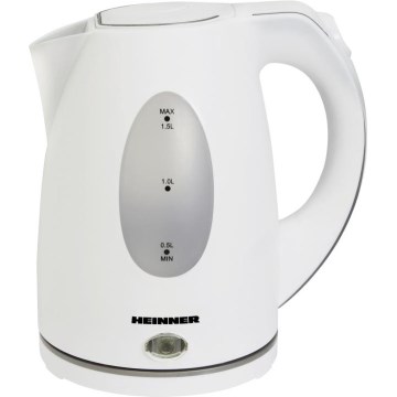 Heinner PF-47 - Електрическа кана 1,5 л 2200W/230V бяла