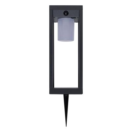 Hesperide - LED соларна лампа с датчик за движение PIKY LED/3,7V 2600 mAh 40 cm IP65 антрацит