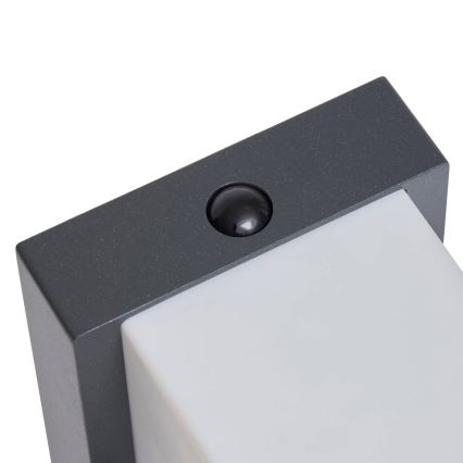 Hesperide - LED соларно стенно осветително тяло със сензор за движение MULTY LED/3,7V 2600 mAh IP65 антрацит