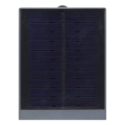 Hesperide - LED соларно стенно осветително тяло със сензор за движение MULTY LED/3,7V 2600 mAh IP65 антрацит