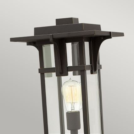 Hinkley - Екстериорна лампа MANHATTAN 1xE27/100W/230V IP44 черна