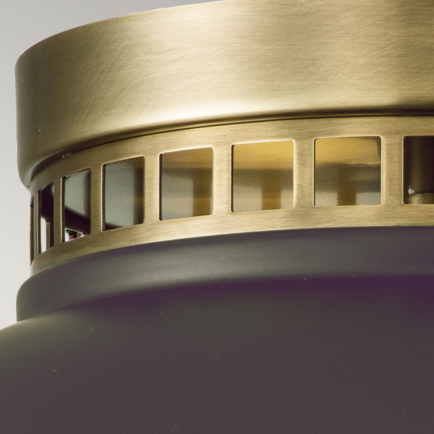 Hinkley - Плафон AMELIA 2xE27/40W/230V черен/месинг