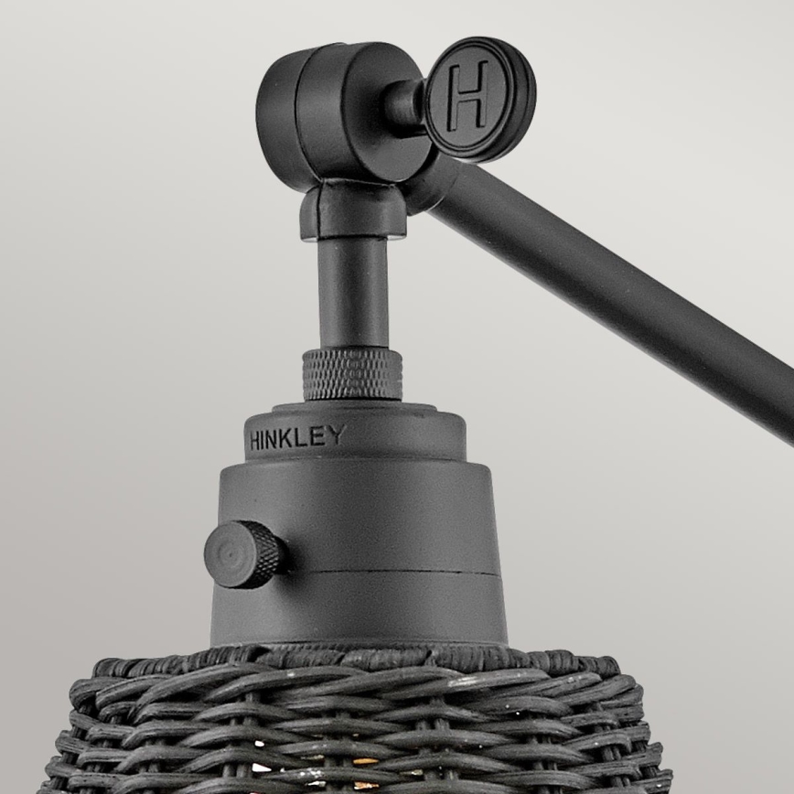 Hinkley - стенен насочваем аплик ARTI 1xE27/60W/230V черен