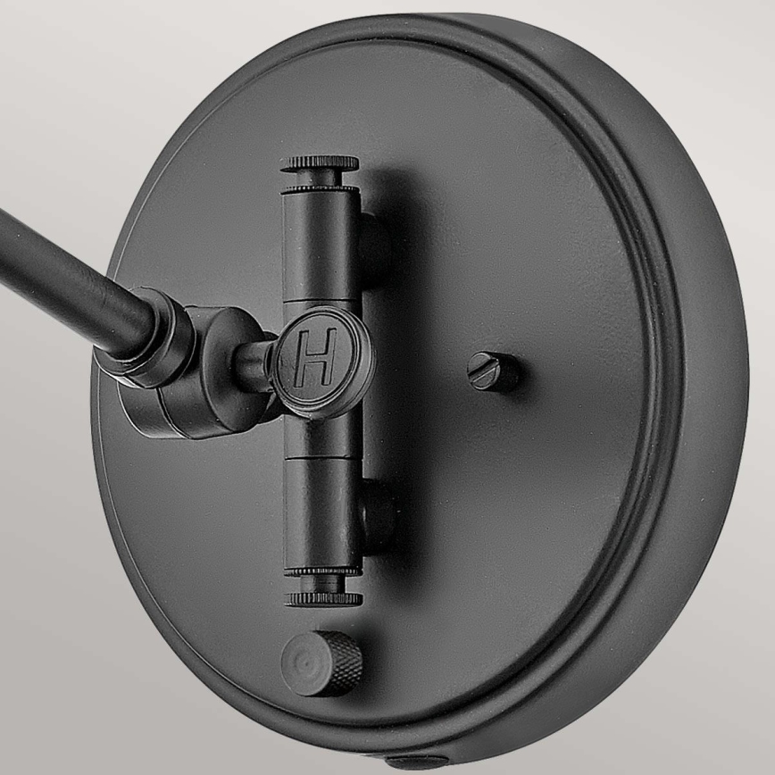 Hinkley - стенен насочваем аплик ARTI 1xE27/60W/230V черен