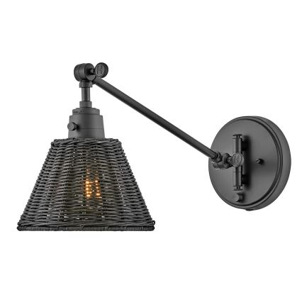 Hinkley - стенен насочваем аплик ARTI 1xE27/60W/230V черен