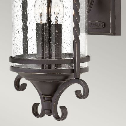 Hinkley - Екстериорен аплик CASA 2xE14/40W/230V IP44