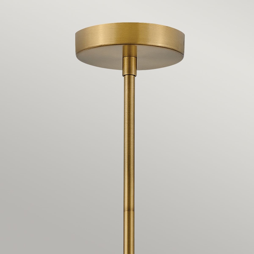 Hinkley - Полилей на прът CEDRIC 2xE27/60W/230V Ø 33 cm златисто/черно