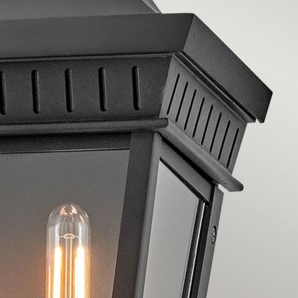 Hinkley - Екстериорен аплик CHAPEL HILL 2xE14/40W/230V IP44 черен