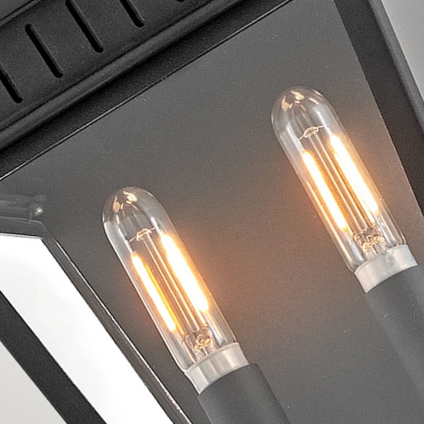 Hinkley - Екстериорен аплик CHAPEL HILL 2xE14/40W/230V IP44 черен