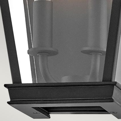 Hinkley - Екстериорен аплик CHAPEL HILL 2xE14/40W/230V IP44 черен