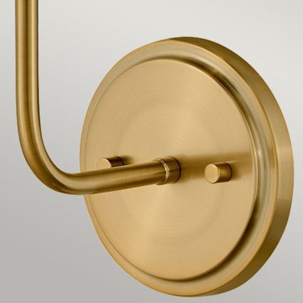 Hinkley - Аплик CLARKE 1xE27/40W/230V месинг/черен