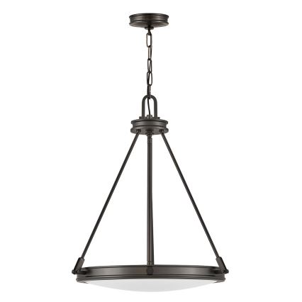 Hinkley - Полилей на верига COLLIER 4xE14/40W/230V диам. 54,3 см, черен