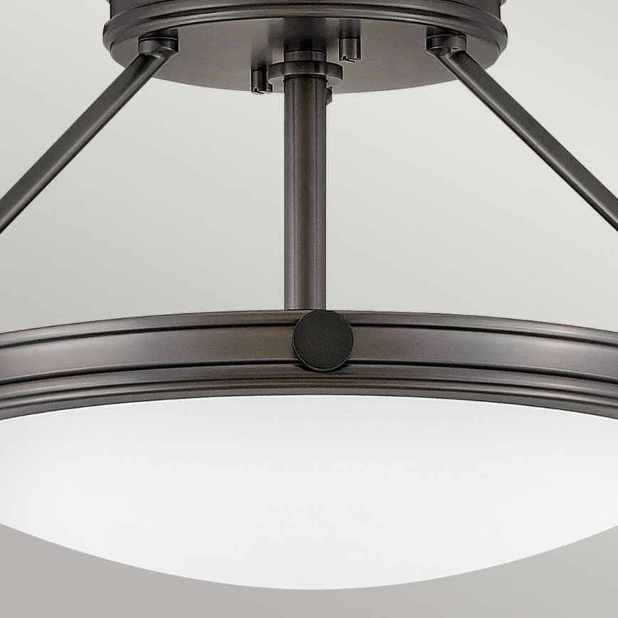 Hinkley - Плафонен полилей COLLIER 3xE14/40W/230V, Ø 41,7 см, черен