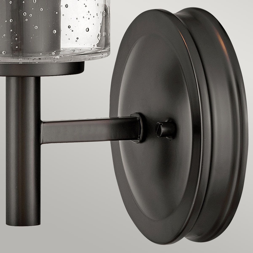 Hinkley - Настенно осветително тяло COLLIER 1xE27/60W/230V черно