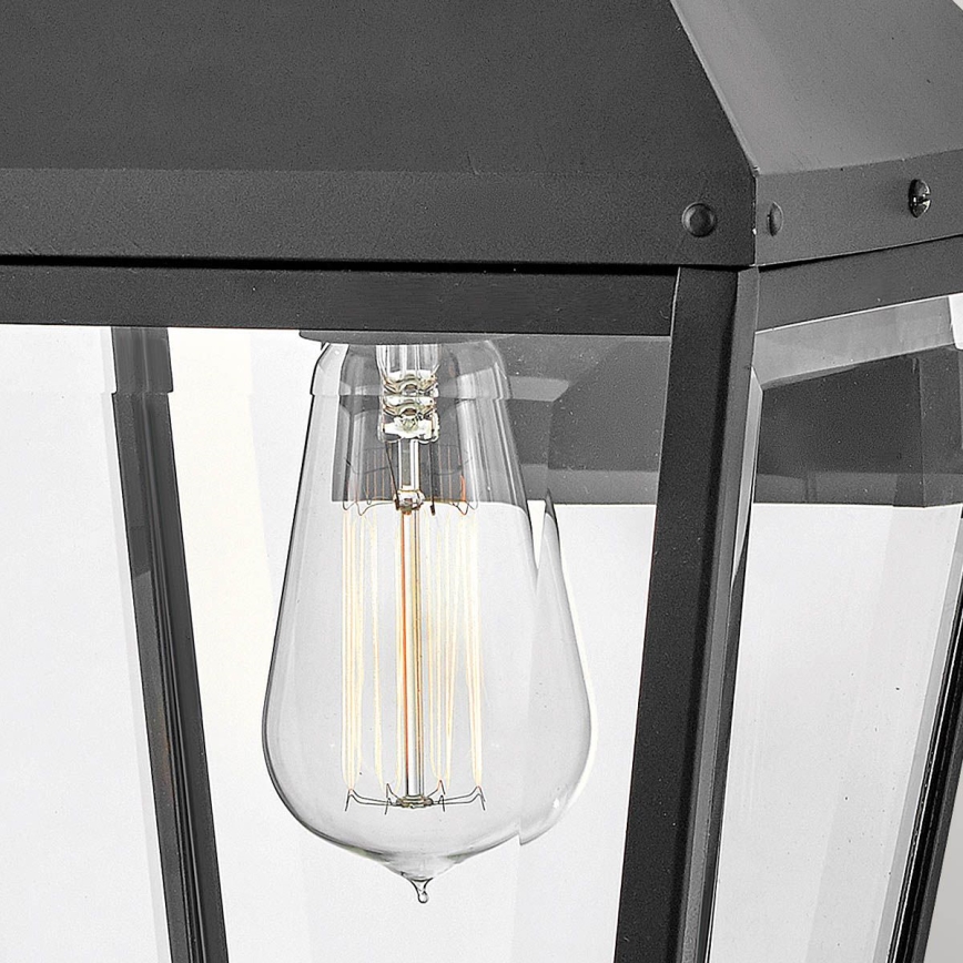 Hinkley - Външно стенно осветително тяло DAWSON M 1xE27/60W/230V IP44 черно