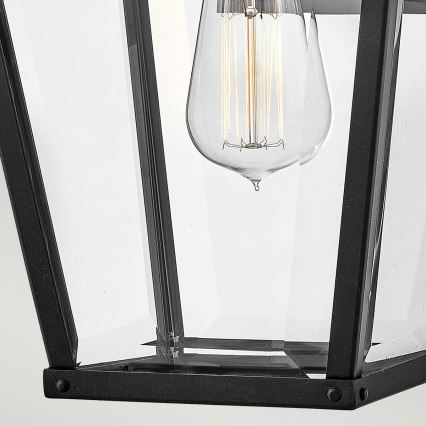 Hinkley - Външно стенно осветително тяло DAWSON M 1xE27/60W/230V IP44 черно