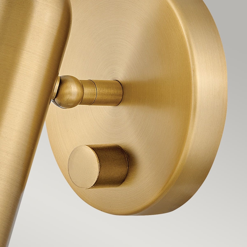 Hinkley - LED Димируемо стенно точково осветително тяло DAX LED/9W/230V 3000K златисто