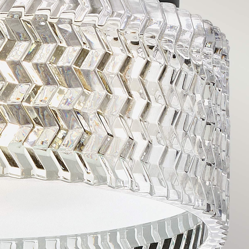 Hinkley - Плафон ELLE 2xE27/60W/230V Ø 30,5 cm черен