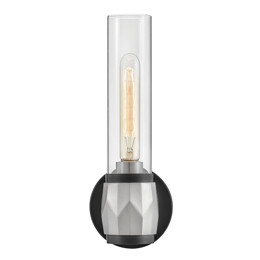 Hinkley - Стенен аплик за баня ELLISON 1xE27/40W/230V IP44 черен