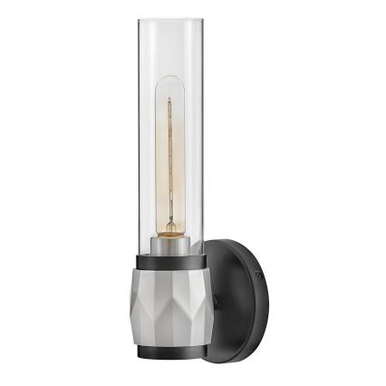 Hinkley - Стенен аплик за баня ELLISON 1xE27/40W/230V IP44 черен