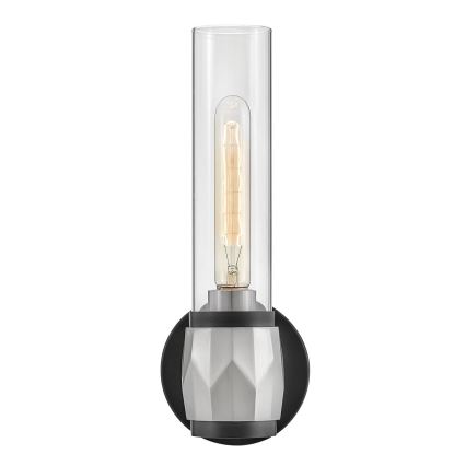 Hinkley - Стенно осветително тяло за баня ELLISON 2xE27/40W/230V IP44 черно