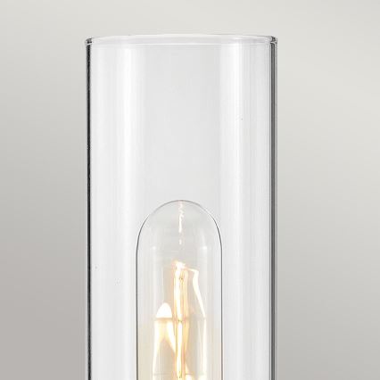 Hinkley - Стенно осветително тяло за баня ELLISON 2xE27/40W/230V IP44 черно