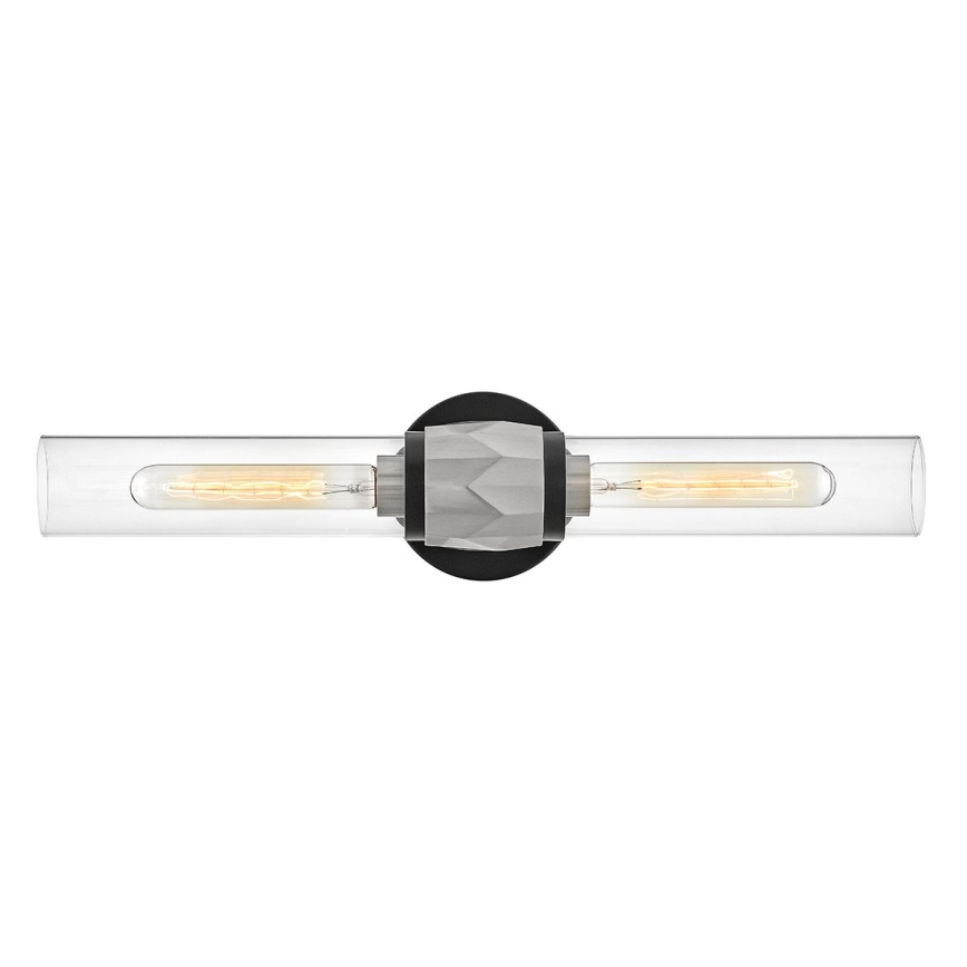 Hinkley - Аплик за баня ELLISON 2xE27/40W/230V IP44 черен