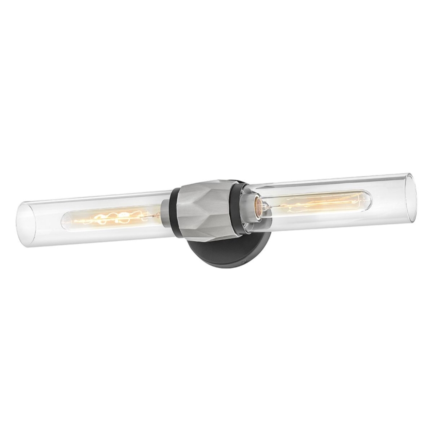 Hinkley - Аплик за баня ELLISON 2xE27/40W/230V IP44 черен