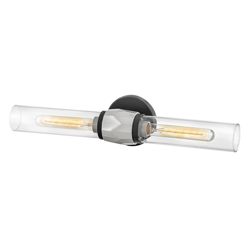 Hinkley - Аплик за баня ELLISON 2xE27/40W/230V IP44 черен