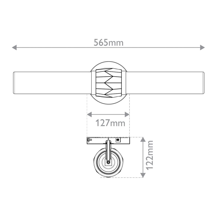 Hinkley - Аплик за баня ELLISON 2xE27/40W/230V IP44 златист