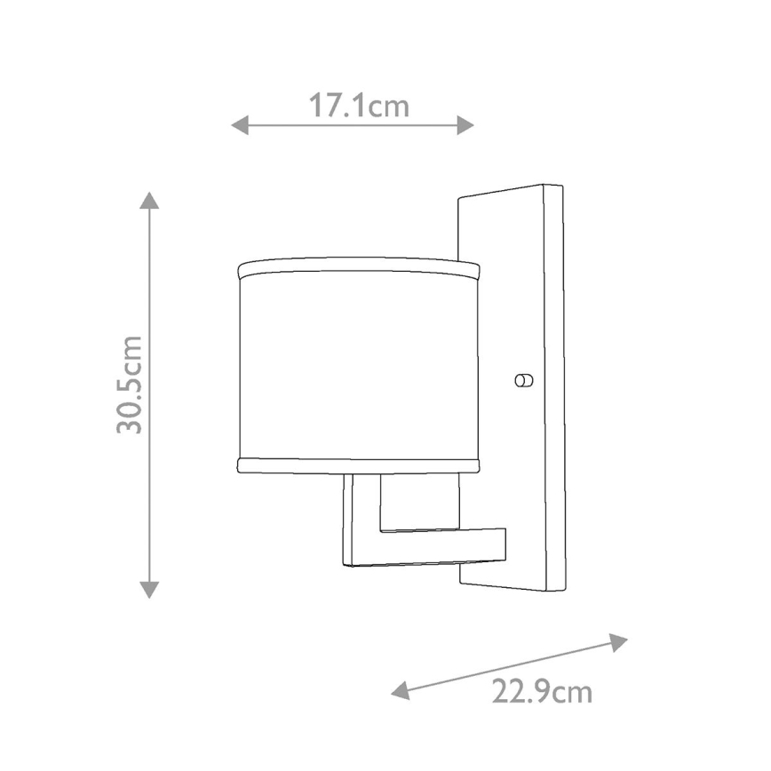 Hinkley - Стенно осветително тяло HAMPTON 1xE27/60W/230V златно