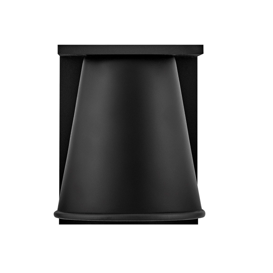 Hinkley - LED Екстериорен аплик HANS 1xGU10/8W/230V IP44 черен