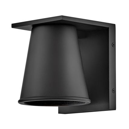 Hinkley - LED Екстериорен аплик HANS 1xGU10/8W/230V IP44 черен
