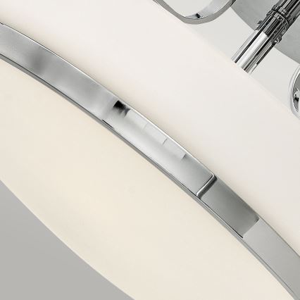 Hinkley - Плътно монтиран таванен полилей HARPER 3xE27/60W/230V лъскав хром